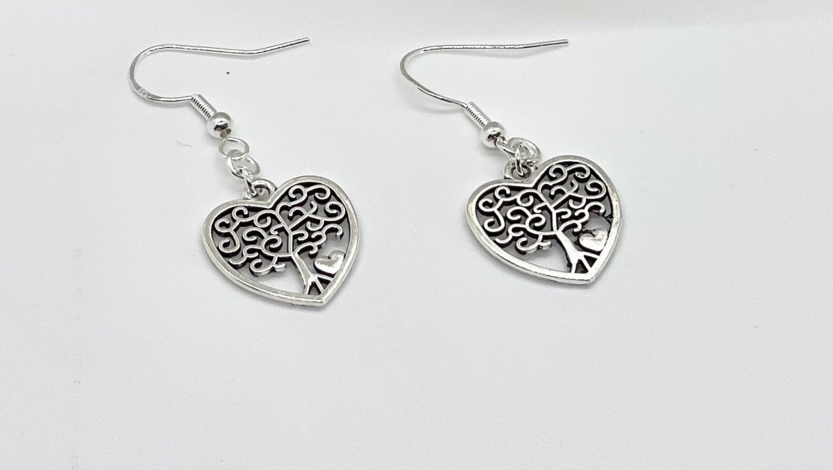 Silver Tree of Life Earrings - Bodacious Bijous