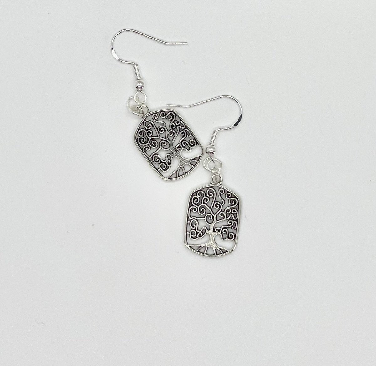 Silver Tree of Life Earrings - Bodacious Bijous