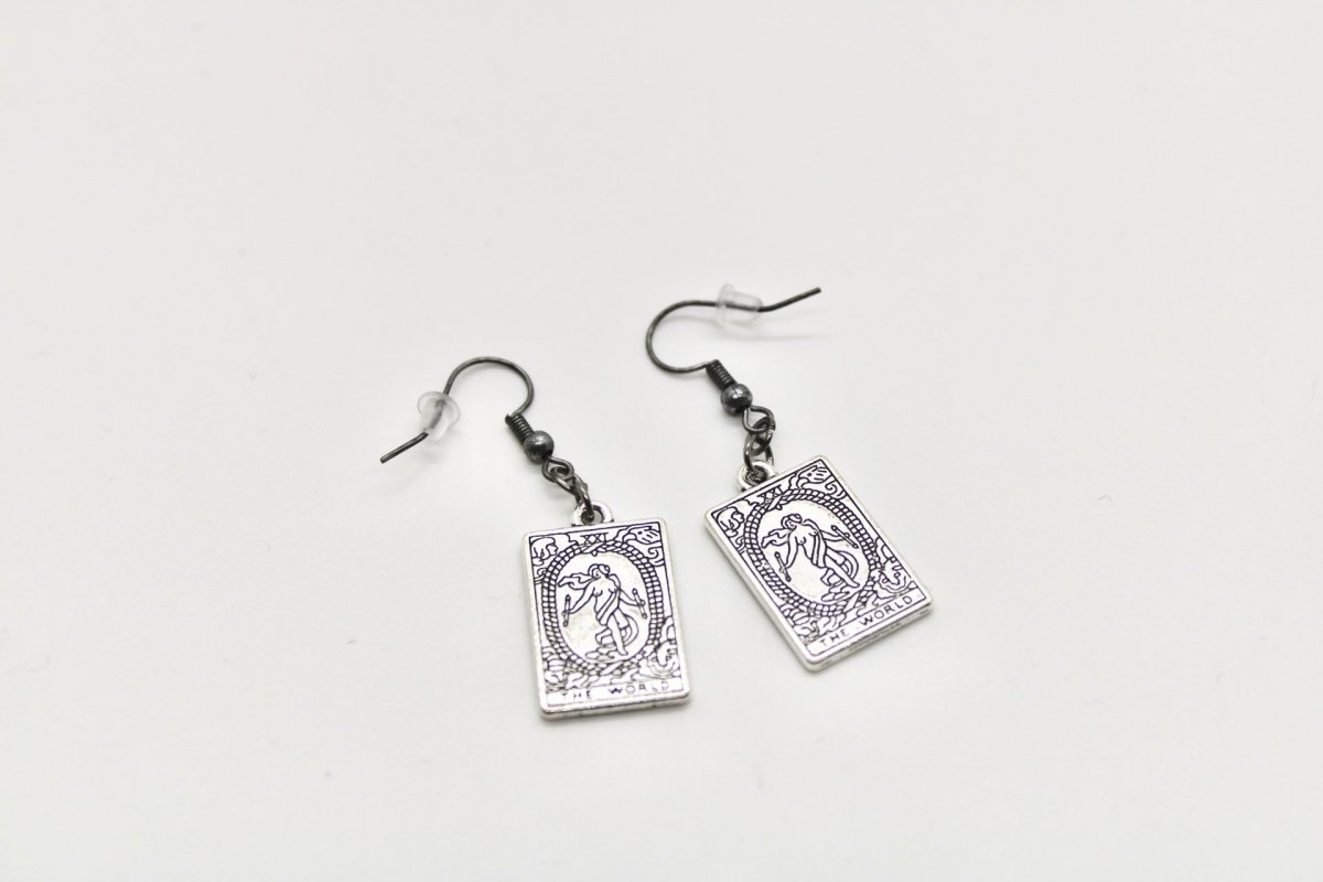 Tarot Card Earrings - Bodacious Bijous