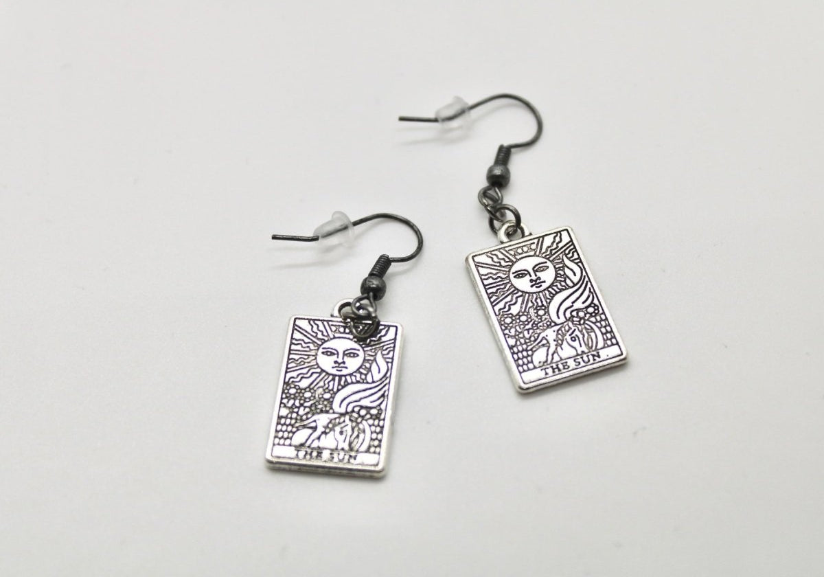 Tarot Card Earrings - Bodacious Bijous