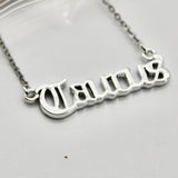 What's Your Sign Zodiac Name Necklace - Bodacious Bijous